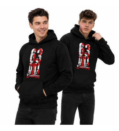 BLUZA Z KAPTUREM 63 DNI CHWAŁY PAMIĘTAMY